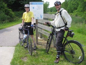 Don & Ruth on the Maple Highlands Trail