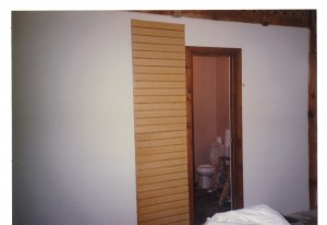Hanging slatwall 1992.